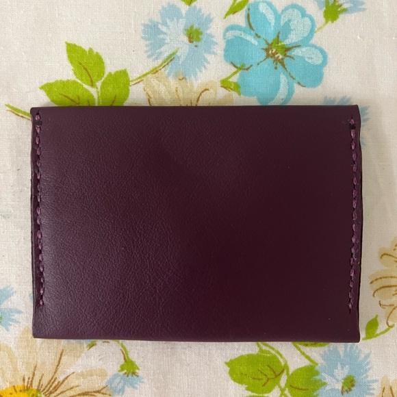 Handmade Genuine Leather Wallet - Picture 3 of 5